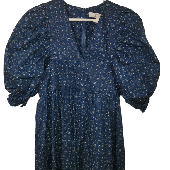 HUNTER BELL PALMER WILD BERRY PRAIRIE MAXI DRESS (SIZE S) - Picture 3 of 8